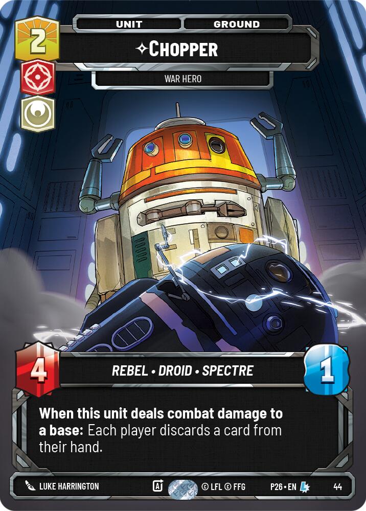 Chopper - War Hero (44) (44) [Sector and Regional Promos: Season 1]