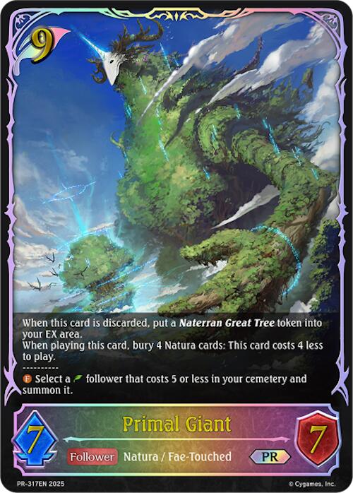 Primal Giant (PR-317EN) [Promotional Cards]
