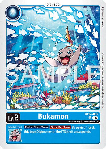 Bukamon [BT24-002] [Time Stranger]