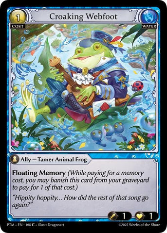 Croaking Webfoot (108) [Phantom Monarchs]