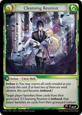 Cleansing Reunion (Curio Foil) (138) [Phantom Monarchs]