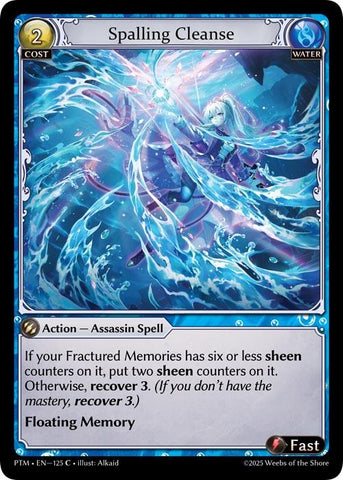 Spalling Cleanse (Curio Foil) (125) [Phantom Monarchs]