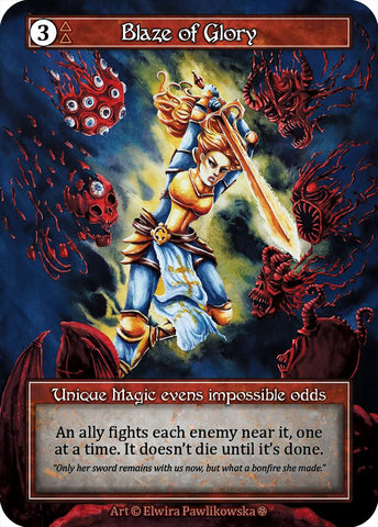 Blaze of Glory (Foil) [Gothic]