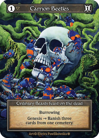 Carrion Beetles (Foil) [Gothic]