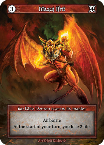 Mazuj Ifrit (Foil) [Gothic]