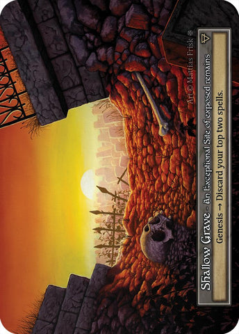 Shallow Grave (Foil) [Gothic]
