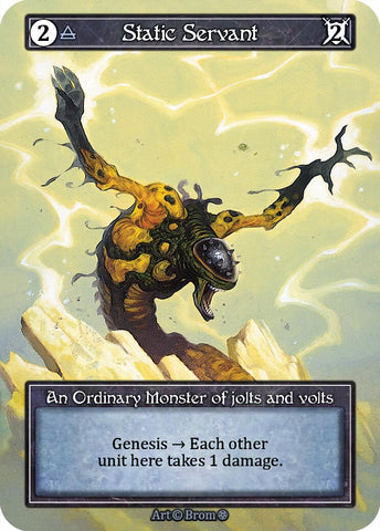 Static Servant (Foil) [Gothic]