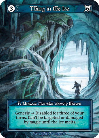 Thing in the Ice (Foil) [Gothic]