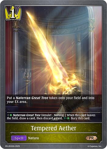 Tempered Aether (PR-263EN) [Promotional Cards]