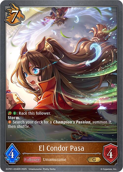 El Condor Pasa (ECP01-034EN) [Umamusume: Pretty Derby EX Crossover Set]