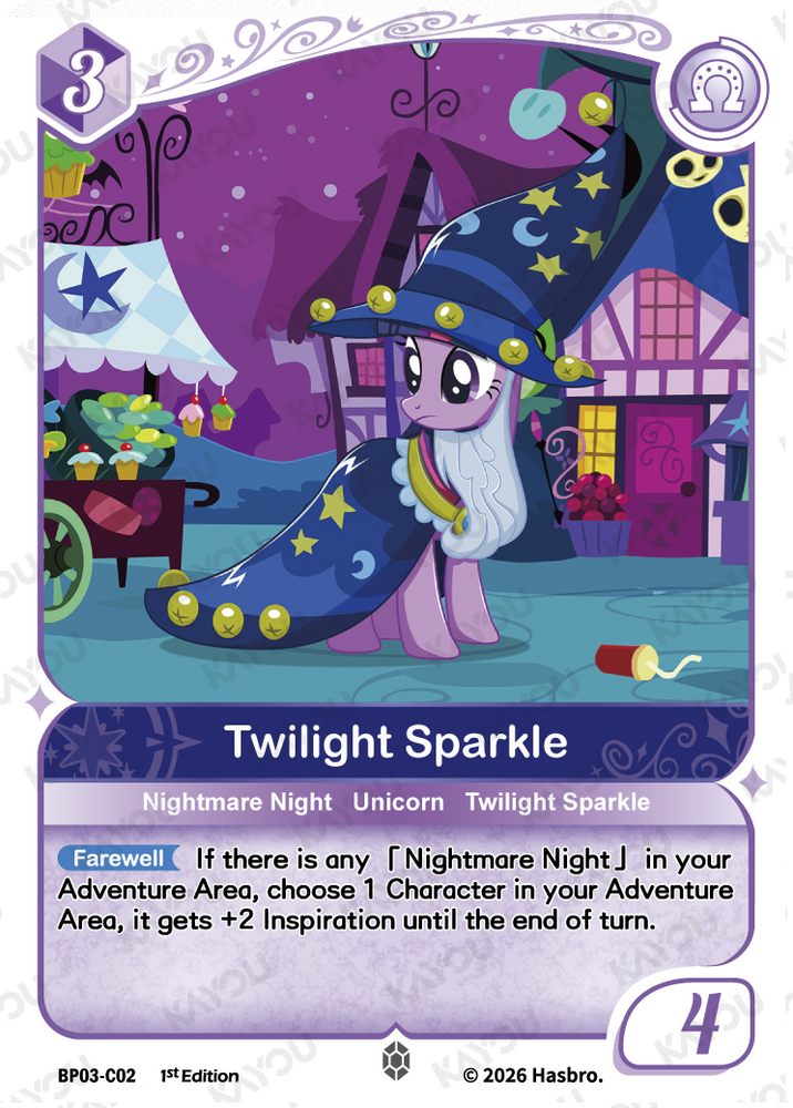 Twilight Sparkle (BP03-C02) [Nightmare Night]