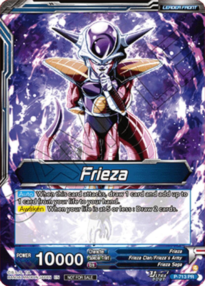 Frieza // Frieza, Unwavering Pride (P-713) [Promotion Cards]