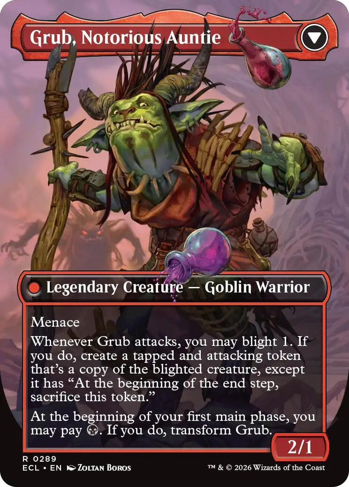 Grub, Storied Matriarch (Borderless) [Lorwyn Eclipsed]