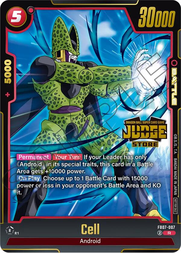 Cell (Judge Pack (Store Judge) 05) [Fusion World Tournament Cards]