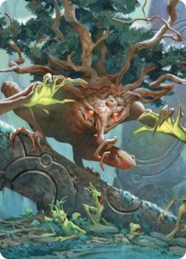 Ferrafor, Young Yew Art Card [Lorwyn Eclipsed Art Series]