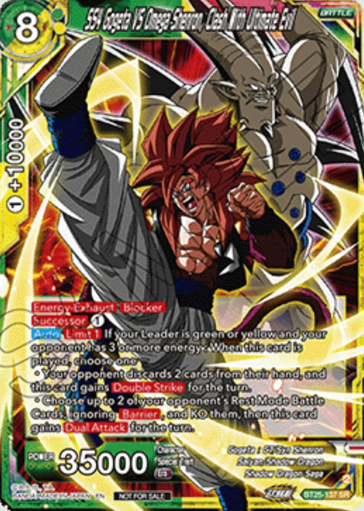 SS4 Gogeta VS Omega Shenron, Clash With Ultimate Evil (Ultra-Bout Series Tournament Pack Vol.1) (BT25-137) [Tournament Promotion Cards]