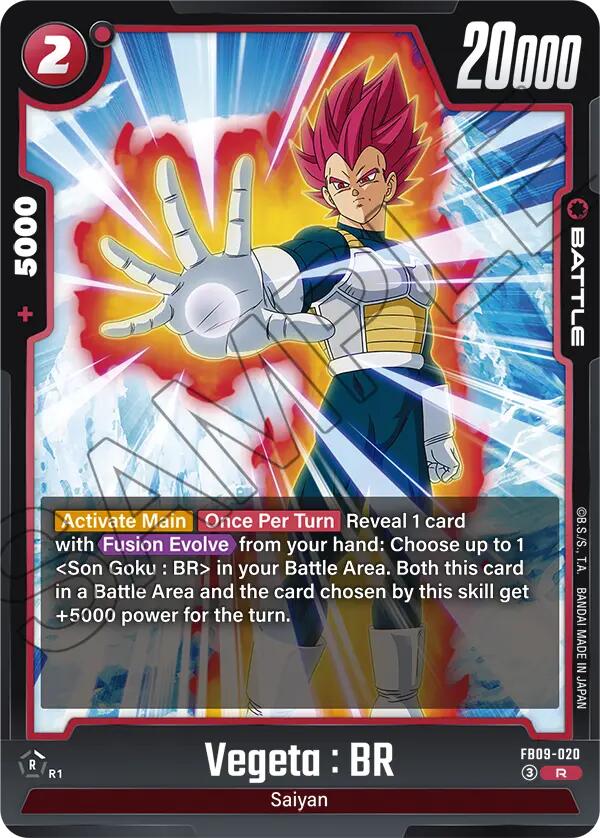 Vegeta : BR (FB09-020) [Dual Evolution]