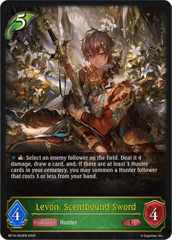 Levon, Scentbound Sword (BP14-003EN) [Banquet of Dreams]