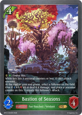 Bastion of Seasons (BP14-004EN) [Banquet of Dreams]