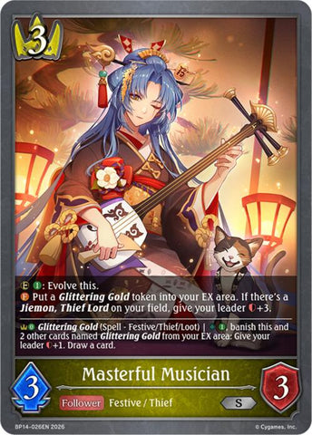 Masterful Musician (BP14-026EN) [Banquet of Dreams]