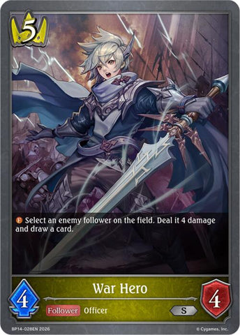 War Hero (BP14-028EN) [Banquet of Dreams]