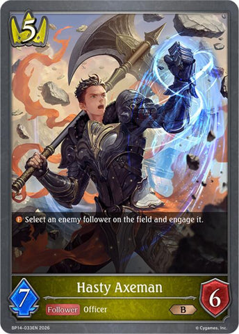 Hasty Axeman (BP14-033EN) [Banquet of Dreams]