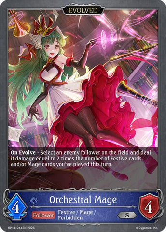 Orchestral Mage (Evolved) (BP14-044EN) [Banquet of Dreams]