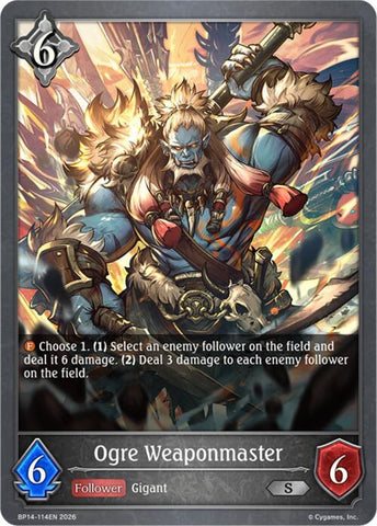 Ogre Weaponmaster (BP14-114EN) [Banquet of Dreams]