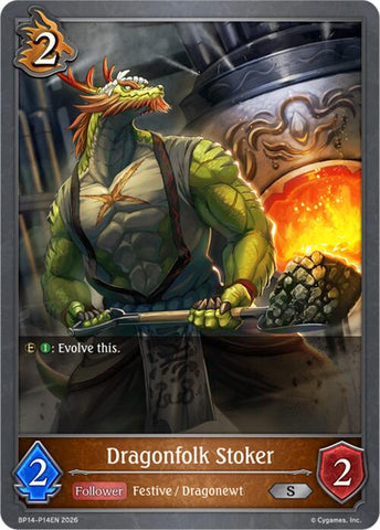 Dragonfolk Stoker - P14 (Foil) (BP14-P14EN) [Banquet of Dreams]