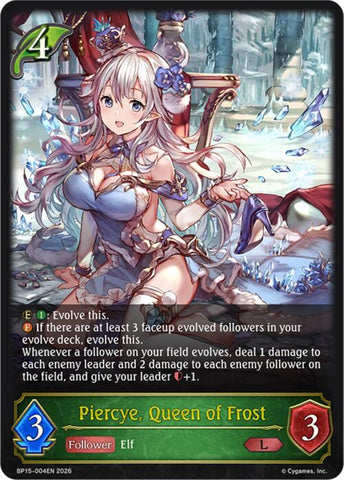 Piercye, Queen of Frost (BP15-004EN) [Trial of the Omens]