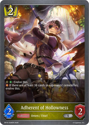 Adherent of Hollowness (BP15-028EN) [Trial of the Omens]