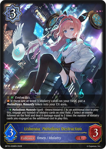 Lishenna, Melodious Destruction (BP15-039EN) [Trial of the Omens]