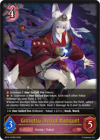 Ginsetsu, Terror Banquet (BP15-079EN) [Trial of the Omens]