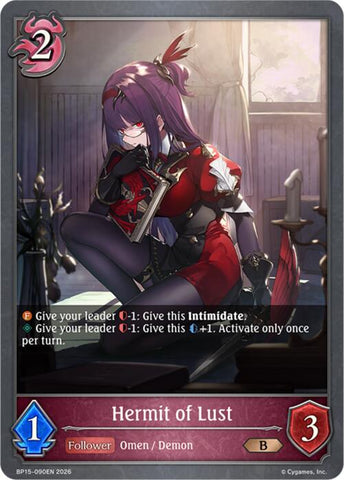 Hermit of Lust (BP15-090EN) [Trial of the Omens]