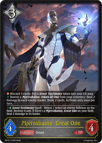 Mjerrabaine, Great One (BP15-112EN) [Trial of the Omens]