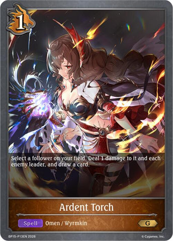 Ardent Torch - P13 (Foil) (BP15-P13EN) [Trial of the Omens]