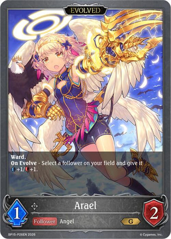 Arael (Evolved) - P26 (Foil) (BP15-P26EN) [Trial of the Omens]