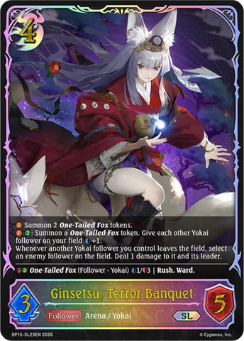 Ginsetsu, Terror Banquet (BP15-SL23EN) [Trial of the Omens]