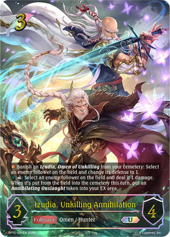 Izudia, Unkilling Annihilation (BP15-U01EN) [Trial of the Omens]