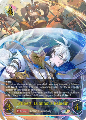 Wilbert, Luminous Paladin (BP15-U06EN) [Trial of the Omens]