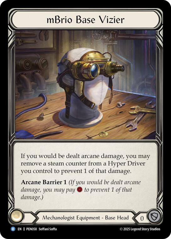 Mbrio Base Vizier [PEN058] (Compendium of Rathe)