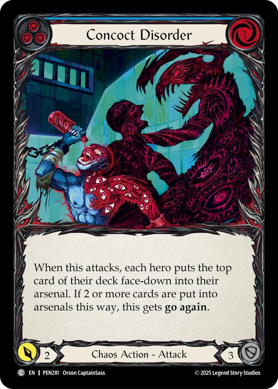 Concoct Disorder (Blue) (Regular) [PEN281] (Compendium of Rathe)