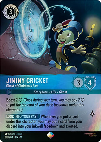 Jiminy Cricket - Ghost of Christmas Past (Epic) (218/204) [Winterspell]