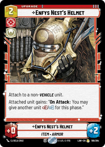 Enfys Nest's Helmet (186/264) (186/264) [A Lawless Time]