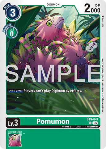 Pomumon [BT9-047] (Foil Reprint) [Advanced Booster Digimon Generation]