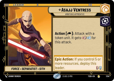 Asajj Ventress - Ambitious Apprentice (7/84) (7/84) [Twin Suns]