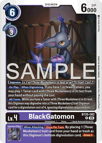 BlackGatomon [BT25-082] [Dual Revolution]