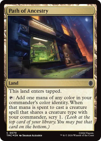 Path of Ancestry (Surge Foil) [Teenage Mutant Ninja Turtles Commander]
