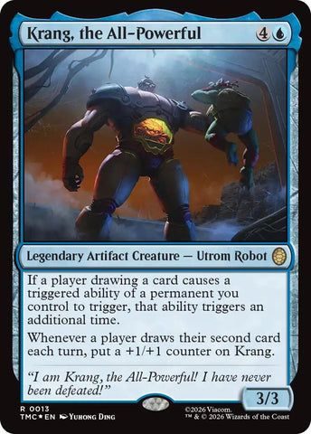 Krang, the All-Powerful (Surge Foil) [Teenage Mutant Ninja Turtles Commander]