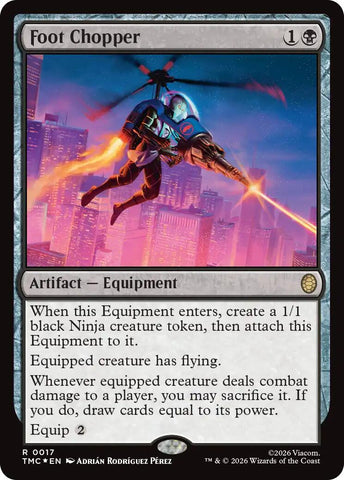 Foot Chopper (Surge Foil) [Teenage Mutant Ninja Turtles Commander]